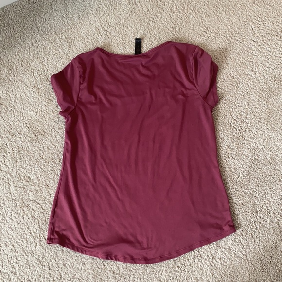 Yogalicious Pink Shirt. Size Large. - Picture 2 of 2